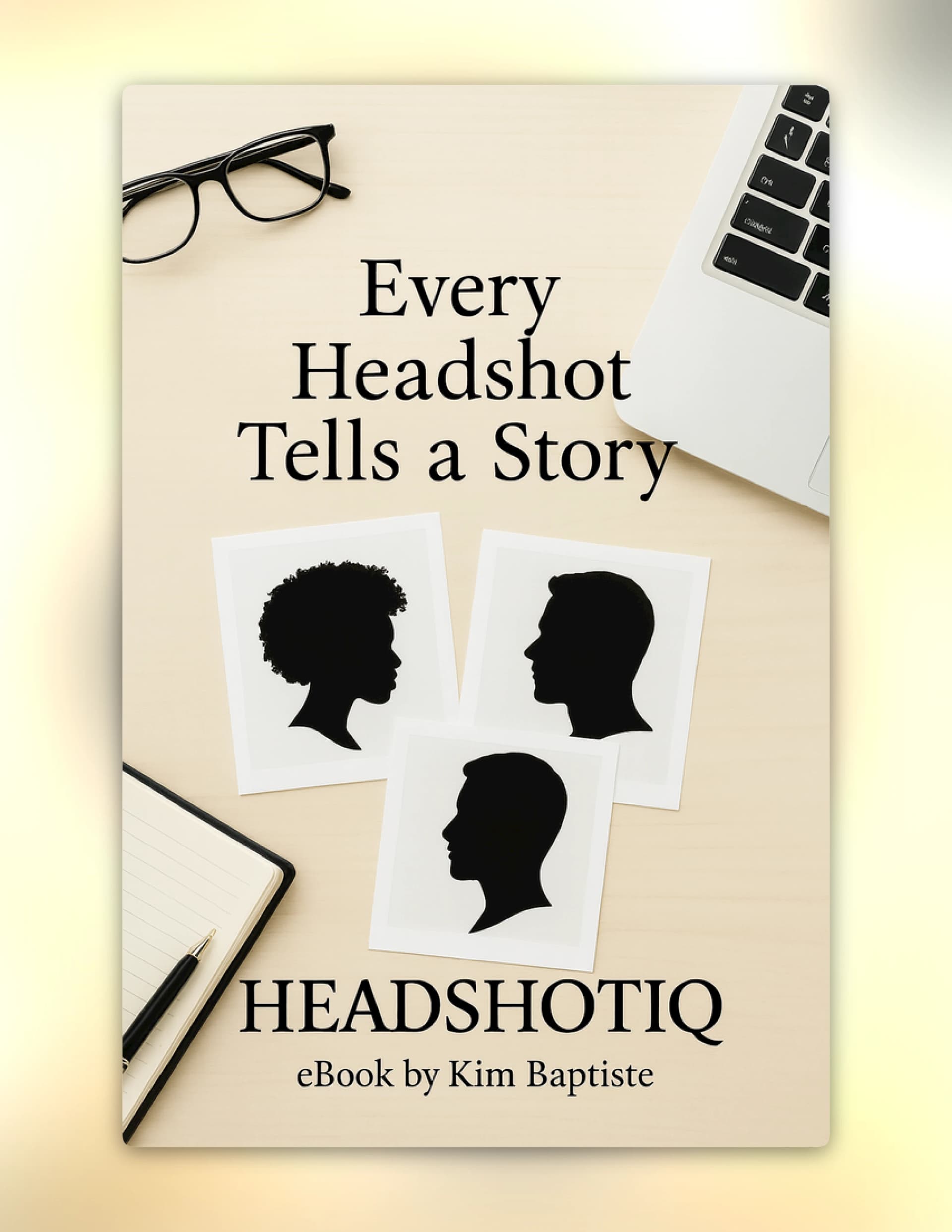 Every Headshot Tells A Story - HeadShotIQ eBook cover
